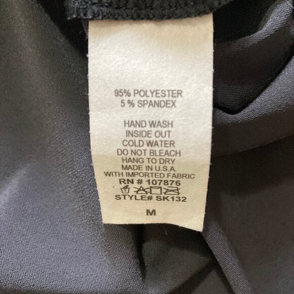 Sun Kim Colorblock Artsy Lagenlook Draped Tunic Dress, Elegant and Unique, Med. - Picture 6 of 9